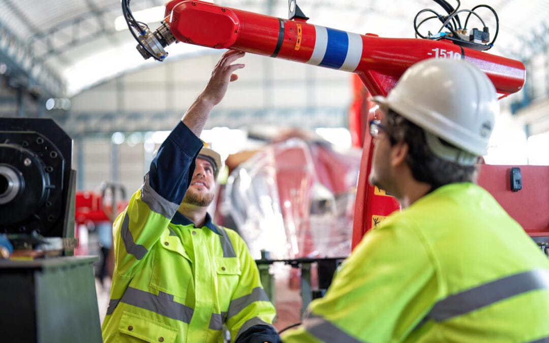 Engineer working